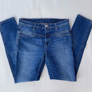 Closed | Worker X Medium Wash Mid-Rise Skinny Jeans